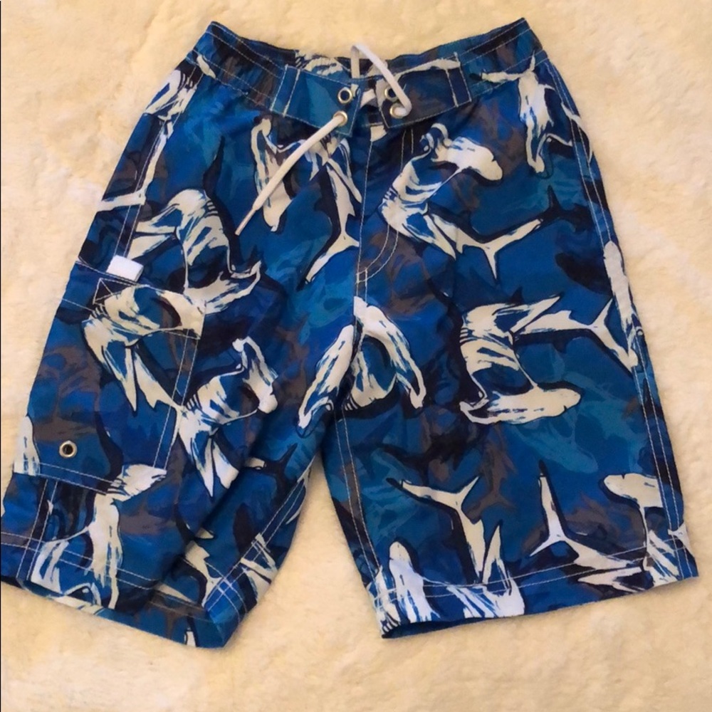 Hannah Anderson swim boys trunks